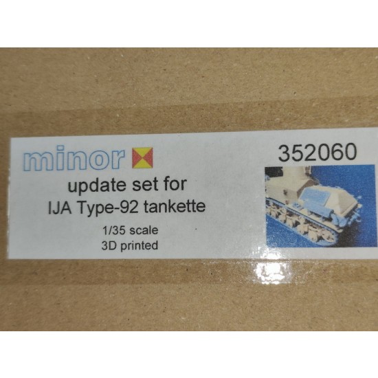 1/35 IJA Type 92 Tank Update Set for Pit-Road kits 1/35 IJA Type 92 Tank Update Set for Pit-Road kits