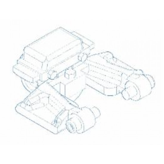 1/35 WWII German SdKfz.250 3D Printed Fully Workable Tracks for Dragon kits 1/35 WWII German SdKfz.250 3D Printed Fully Workable Tracks for Dragon kits