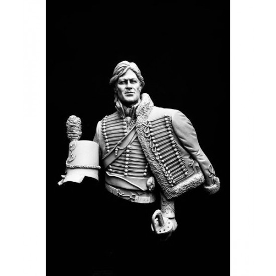 200mm Bust Officer 95th Rifles, Waterloo 200mm Bust Officer 95th Rifles, Waterloo