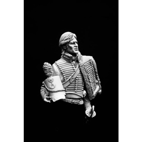 200mm Bust Officer 95th Rifles, Waterloo 200mm Bust Officer 95th Rifles, Waterloo