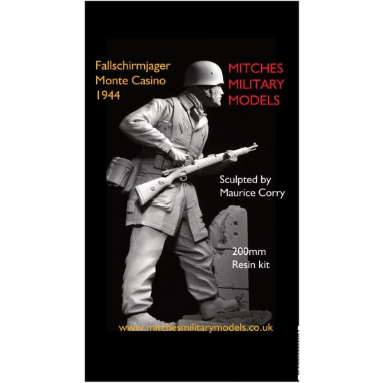 200mm German Paratrooper, Monte Cassino, 1944 200mm German Paratrooper, Monte Cassino, 1944