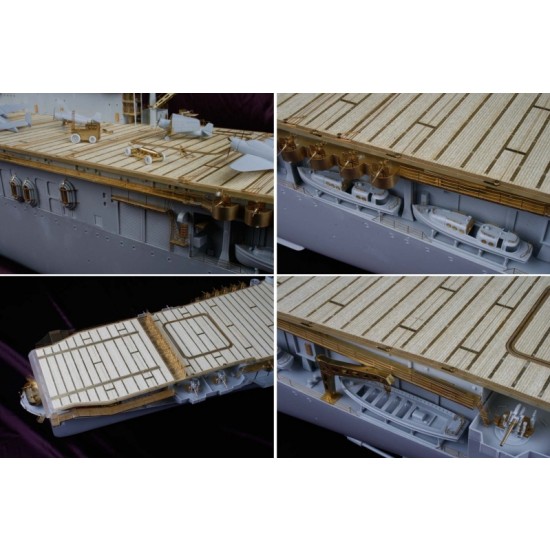 1/200 USS CV-8 Hornet Wooden Deck Set for Merit/Trumpeter kits 1/200 USS CV-8 Hornet Wooden Deck Set for Merit/Trumpeter kits