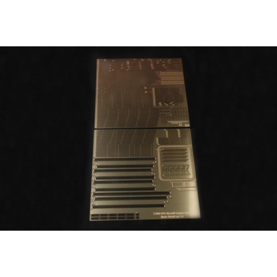 1/200 USS CV-8 Hornet Wooden Deck Set for Merit/Trumpeter kits 1/200 USS CV-8 Hornet Wooden Deck Set for Merit/Trumpeter kits