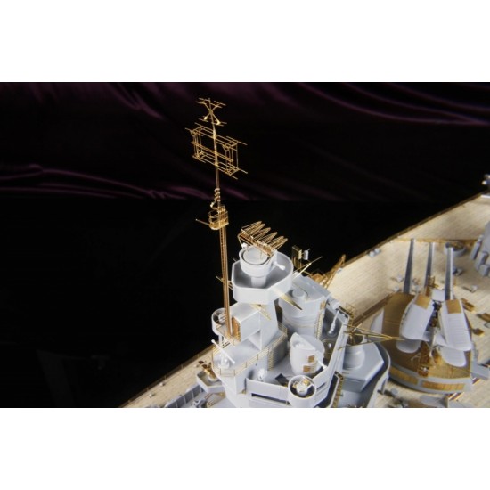 1/200 HMS Rodney Value Pack Detail Set w/Wooden Deck for Trumpeter kit