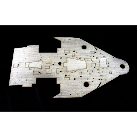 1/200 HMS Hood Value Pack Detail Set with Wooden Deck for Trumpeter kit 1/200 HMS Hood Value Pack Detail Set with Wooden Deck for Trumpeter kit
