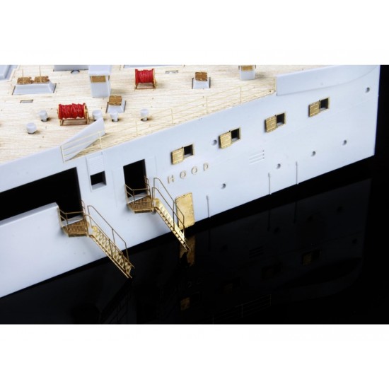 1/200 HMS Hood Value Pack Detail Set with Wooden Deck for Trumpeter kit 1/200 HMS Hood Value Pack Detail Set with Wooden Deck for Trumpeter kit