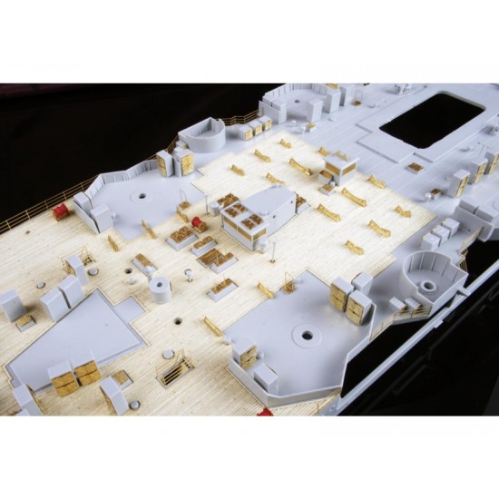 1/200 HMS Hood Value Pack Detail Set with Wooden Deck for Trumpeter kit 1/200 HMS Hood Value Pack Detail Set with Wooden Deck for Trumpeter kit