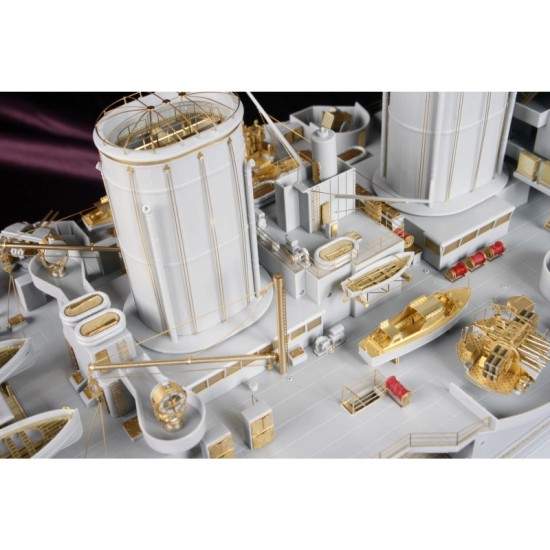 1/200 HMS Hood Value Pack Detail Set with Wooden Deck for Trumpeter kit 1/200 HMS Hood Value Pack Detail Set with Wooden Deck for Trumpeter kit