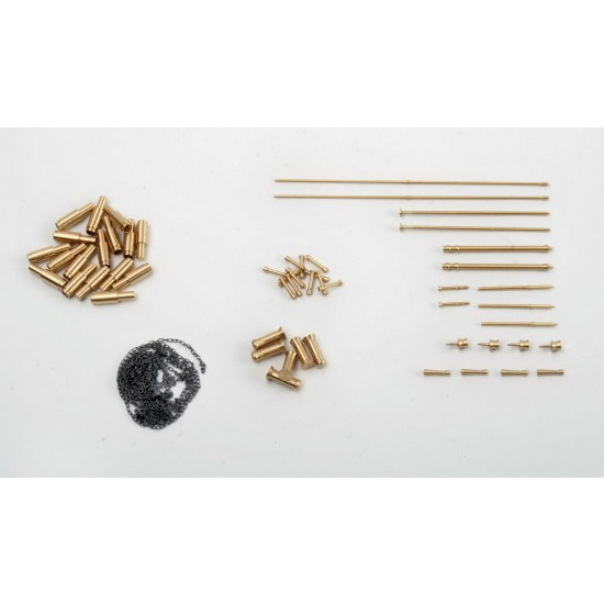 1/200 IJN Battleship Mikasa Value Pack Detail Set with Wooden Deck 1/200 IJN Battleship Mikasa Value Pack Detail Set with Wooden Deck