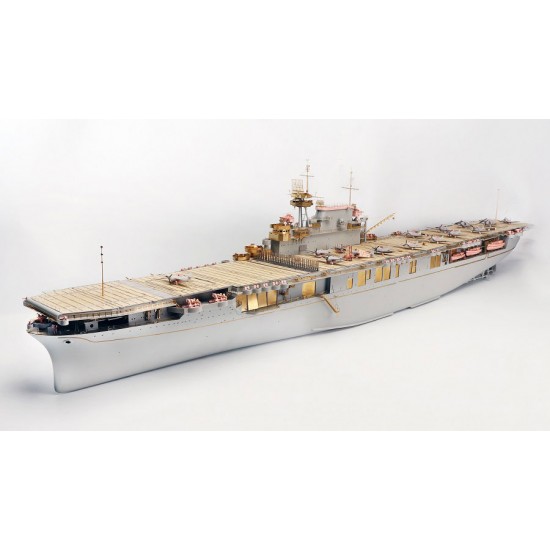 1/200 USS CV-6 Enterprise DX Detail Set w/Full Wooden Deck for Trumpeter 1/200 USS CV-6 Enterprise DX Detail Set w/Full Wooden Deck for Trumpeter