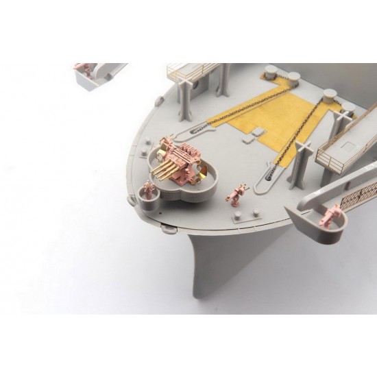 1/200 USS CV-6 Enterprise DX Detail Set w/Full Wooden Deck for Trumpeter 1/200 USS CV-6 Enterprise DX Detail Set w/Full Wooden Deck for Trumpeter