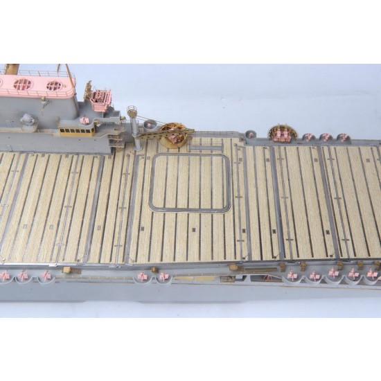 1/200 USS CV-6 Enterprise DX Detail Set w/Full Wooden Deck for Trumpeter 1/200 USS CV-6 Enterprise DX Detail Set w/Full Wooden Deck for Trumpeter