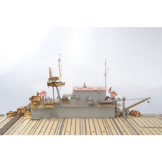 1/200 USS CV-6 Enterprise DX Detail Set w/Full Wooden Deck for Trumpeter 1/200 USS CV-6 Enterprise DX Detail Set w/Full Wooden Deck for Trumpeter