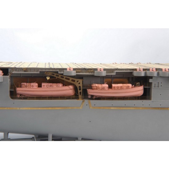 1/200 USS CV-6 Enterprise DX Detail Set w/Full Wooden Deck for Trumpeter 1/200 USS CV-6 Enterprise DX Detail Set w/Full Wooden Deck for Trumpeter