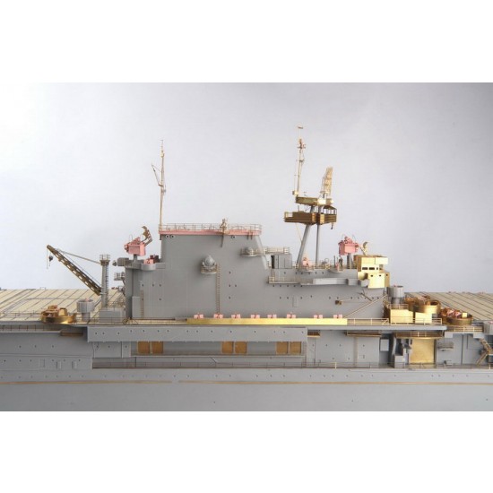 1/200 USS CV-6 Enterprise DX Detail Set w/Full Wooden Deck for Trumpeter