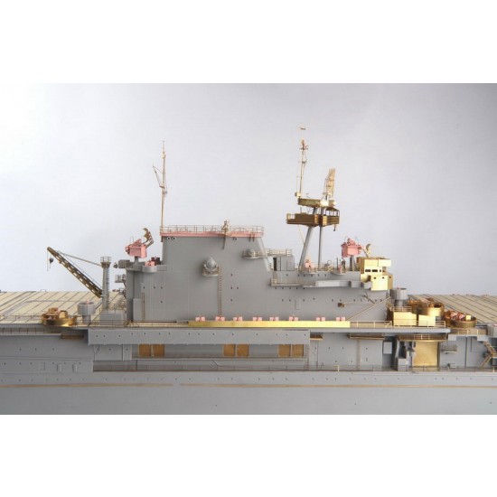 1/200 USS CV-6 Enterprise DX Detail Set w/Full Wooden Deck for Trumpeter 1/200 USS CV-6 Enterprise DX Detail Set w/Full Wooden Deck for Trumpeter