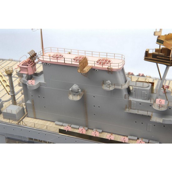 1/200 USS CV-6 Enterprise DX Detail Set w/Full Wooden Deck for Trumpeter 1/200 USS CV-6 Enterprise DX Detail Set w/Full Wooden Deck for Trumpeter
