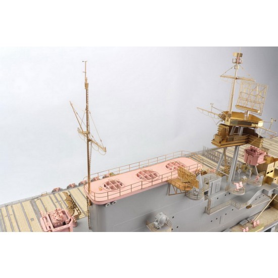 1/200 USS CV-6 Enterprise DX Detail Set w/Full Wooden Deck for Trumpeter 1/200 USS CV-6 Enterprise DX Detail Set w/Full Wooden Deck for Trumpeter