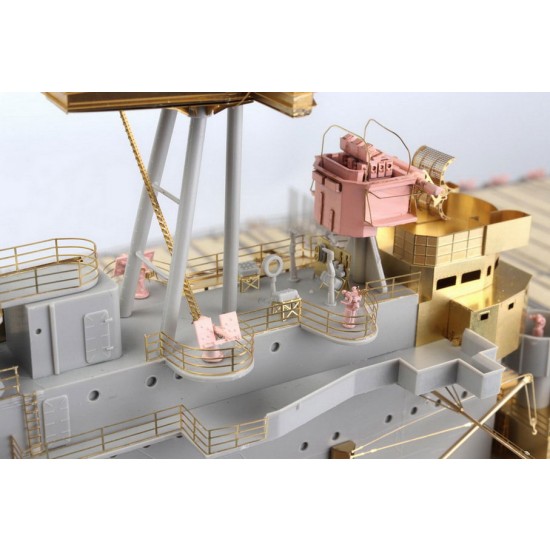 1/200 USS CV-6 Enterprise DX Detail Set w/Full Wooden Deck for Trumpeter 1/200 USS CV-6 Enterprise DX Detail Set w/Full Wooden Deck for Trumpeter