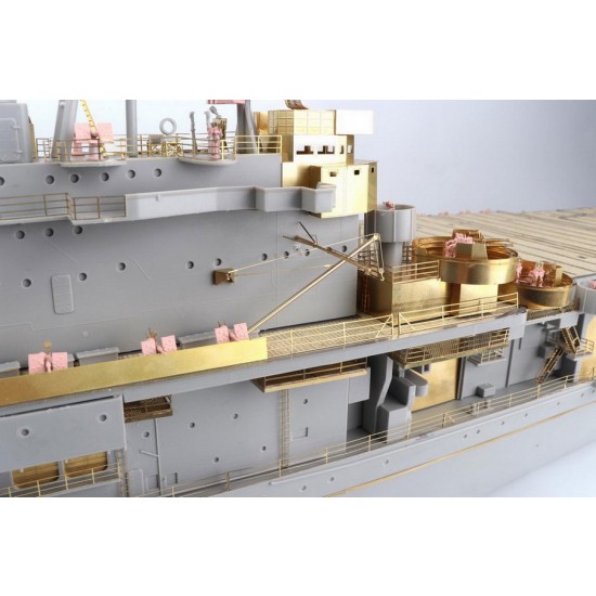 1/200 USS CV-6 Enterprise DX Detail Set w/Full Wooden Deck for Trumpeter 1/200 USS CV-6 Enterprise DX Detail Set w/Full Wooden Deck for Trumpeter