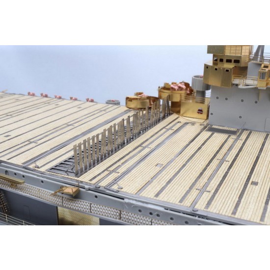 1/200 USS CV-6 Enterprise DX Detail Set w/Full Wooden Deck for Trumpeter 1/200 USS CV-6 Enterprise DX Detail Set w/Full Wooden Deck for Trumpeter