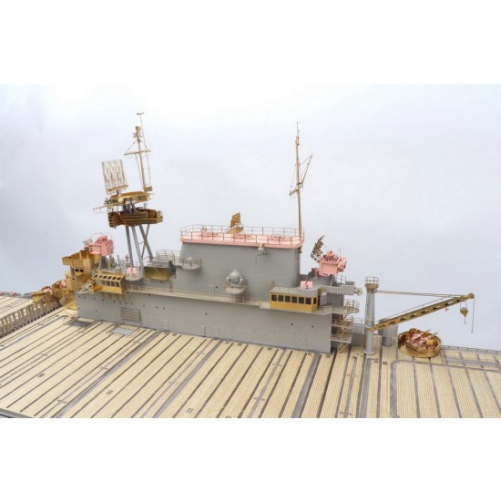 1/200 USS CV-6 Enterprise DX Detail Set w/Full Wooden Deck for Trumpeter 1/200 USS CV-6 Enterprise DX Detail Set w/Full Wooden Deck for Trumpeter