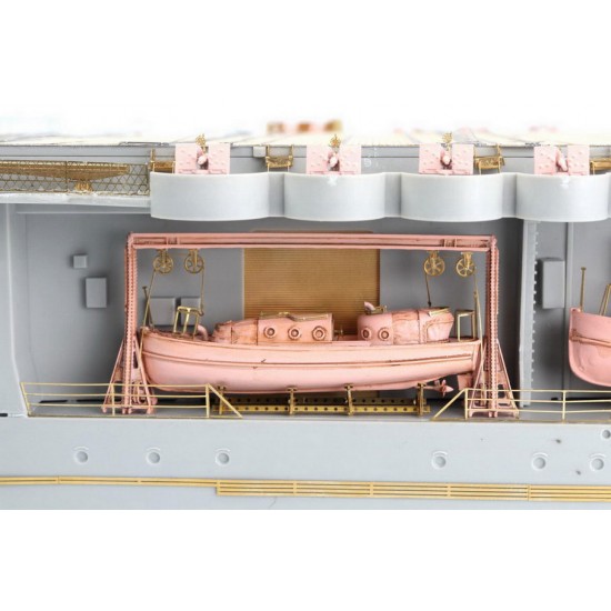 1/200 USS CV-6 Enterprise DX Detail Set w/Full Wooden Deck for Trumpeter 1/200 USS CV-6 Enterprise DX Detail Set w/Full Wooden Deck for Trumpeter