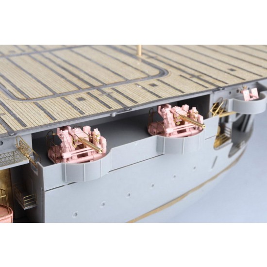 1/200 USS CV-6 Enterprise DX Detail Set w/Full Wooden Deck for Trumpeter 1/200 USS CV-6 Enterprise DX Detail Set w/Full Wooden Deck for Trumpeter