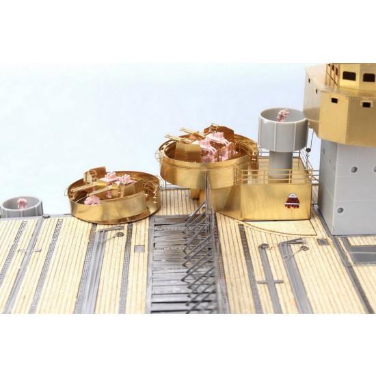 1/200 USS CV-6 Enterprise DX Detail Set w/Full Wooden Deck for Trumpeter 1/200 USS CV-6 Enterprise DX Detail Set w/Full Wooden Deck for Trumpeter