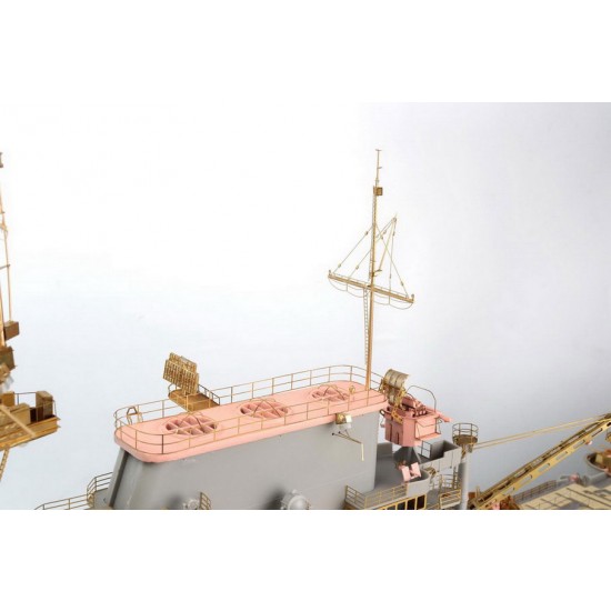 1/200 USS CV-6 Enterprise DX Detail Set w/Full Wooden Deck for Trumpeter 1/200 USS CV-6 Enterprise DX Detail Set w/Full Wooden Deck for Trumpeter