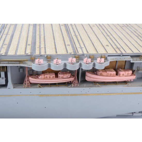1/200 USS CV-6 Enterprise DX Detail Set w/Full Wooden Deck for Trumpeter 1/200 USS CV-6 Enterprise DX Detail Set w/Full Wooden Deck for Trumpeter