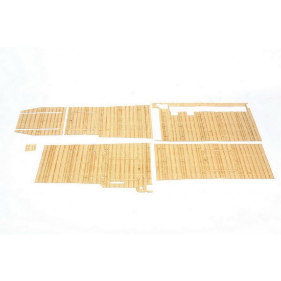 1/200 USS CV-6 Enterprise DX Detail Set w/Full Wooden Deck for Trumpeter 1/200 USS CV-6 Enterprise DX Detail Set w/Full Wooden Deck for Trumpeter