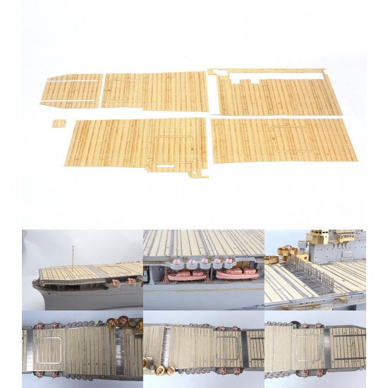 1/200 USS CV-6 Enterprise Wooden Deck for Trumpeter kits 1/200 USS CV-6 Enterprise Wooden Deck for Trumpeter kits