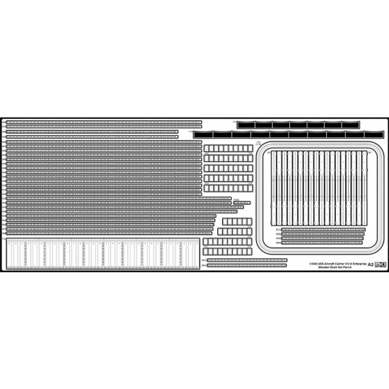 1/200 USS CV-6 Enterprise Wooden Deck for Trumpeter kits 1/200 USS CV-6 Enterprise Wooden Deck for Trumpeter kits