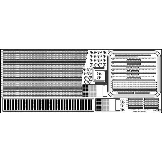 1/200 USS CV-6 Enterprise Wooden Deck for Trumpeter kits 1/200 USS CV-6 Enterprise Wooden Deck for Trumpeter kits