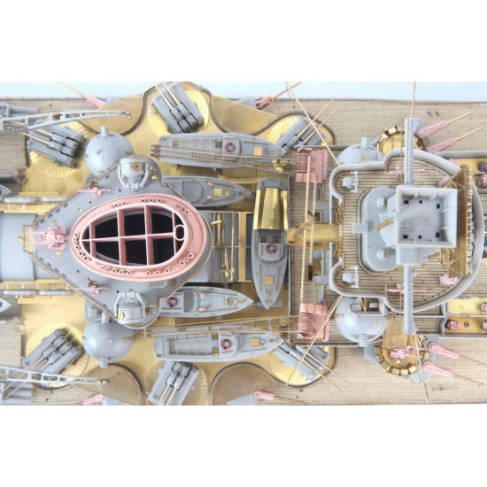 1/200 DKM Scharnhorst DX Pack for Trumpeter kits 1/200 DKM Scharnhorst DX Pack for Trumpeter kits