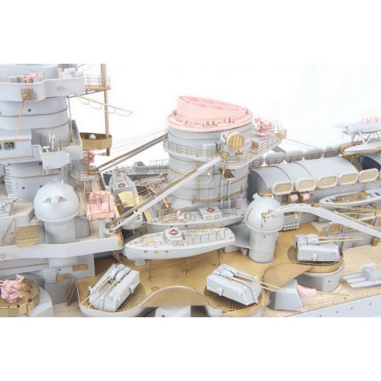 1/200 DKM Scharnhorst DX Pack for Trumpeter kits 1/200 DKM Scharnhorst DX Pack for Trumpeter kits