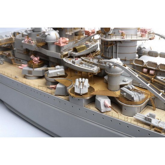 1/200 DKM Scharnhorst DX Pack for Trumpeter kits