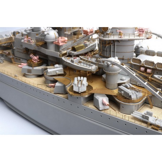 1/200 DKM Scharnhorst DX Pack for Trumpeter kits 1/200 DKM Scharnhorst DX Pack for Trumpeter kits