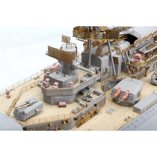 1/200 DKM Scharnhorst DX Pack for Trumpeter kits 1/200 DKM Scharnhorst DX Pack for Trumpeter kits