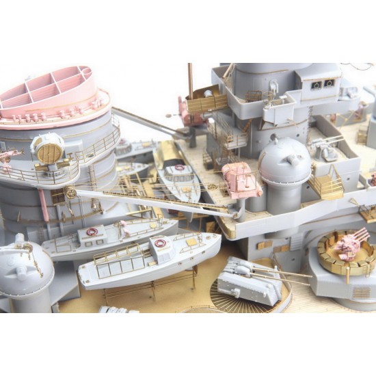 1/200 DKM Scharnhorst DX Pack for Trumpeter kits 1/200 DKM Scharnhorst DX Pack for Trumpeter kits