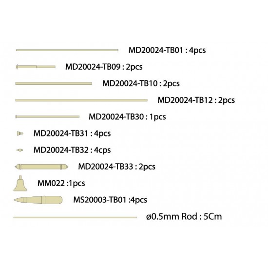 1/200 DKM Scharnhorst DX Pack for Trumpeter kits 1/200 DKM Scharnhorst DX Pack for Trumpeter kits