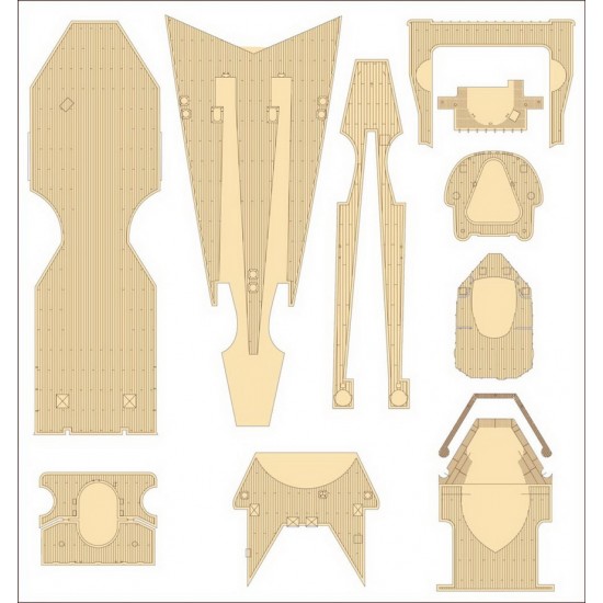 1/200 DKM Scharnhorst DX Pack for Trumpeter kits 1/200 DKM Scharnhorst DX Pack for Trumpeter kits
