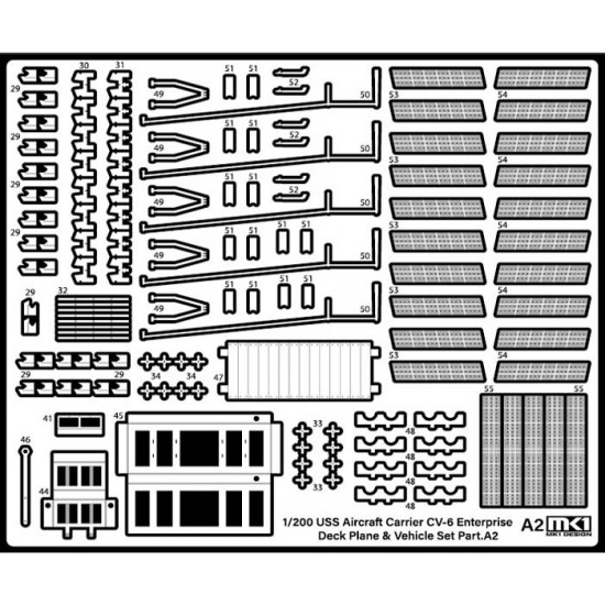 1/200 WWII US Deck Plane Set for CV-6 Enterprise 1/200 WWII US Deck Plane Set for CV-6 Enterprise