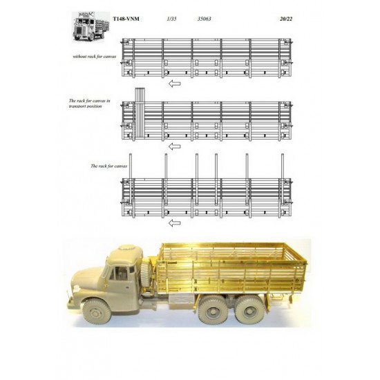 1/35 Tatra 148 VNM Truck 1/35 Tatra 148 VNM Truck
