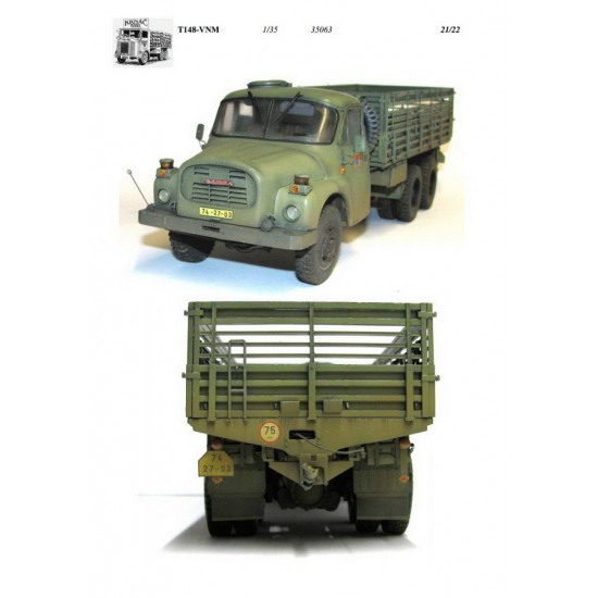 1/35 Tatra 148 VNM Truck 1/35 Tatra 148 VNM Truck