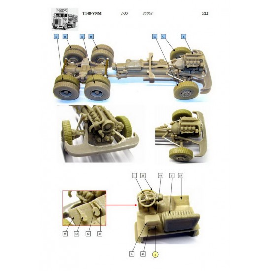 1/35 Tatra 148 VNM Truck 1/35 Tatra 148 VNM Truck
