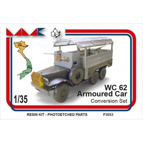 1/35 Dodge WC 62 Armoured Car Conversion Set 1/35 Dodge WC 62 Armoured Car Conversion Set