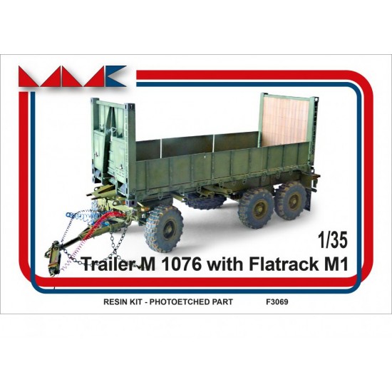 1/35 M1076 Trailer with Flatrack M1 (resin) 1/35 M1076 Trailer with Flatrack M1 (resin)