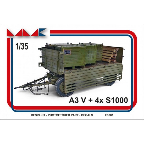 1/35 Vlek A3V & Cargo 4x S1000 1/35 Vlek A3V & Cargo 4x S1000